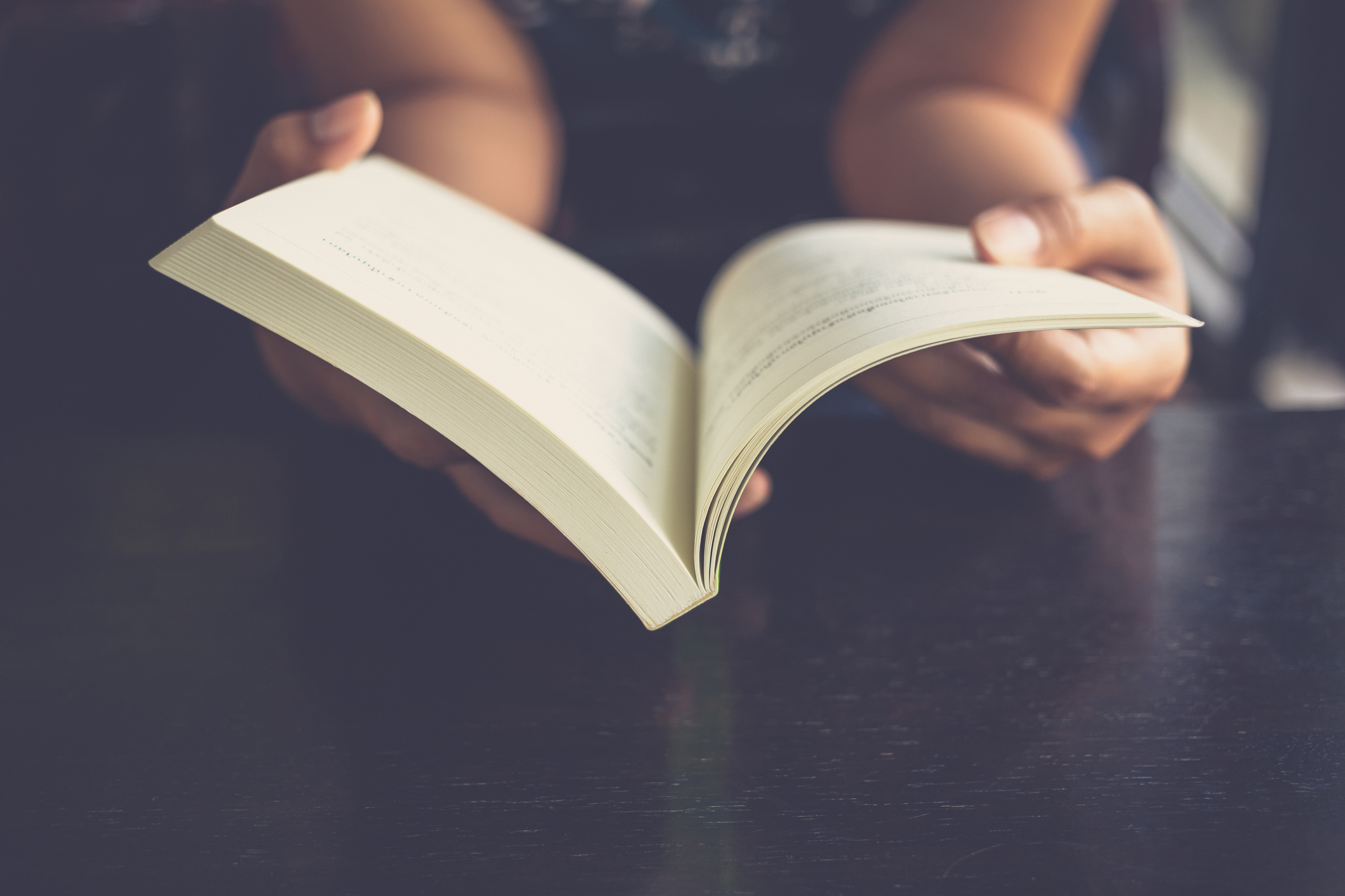 abstract book rading image